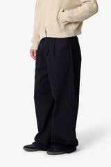 Twill Barrel Trouser - Black
