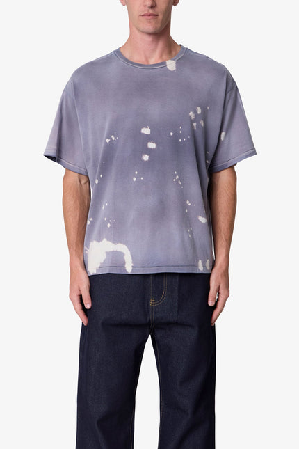 T-shirt Vintage Painter - Bleu cobalt délavé