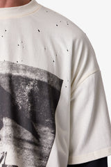 Voyeur Layered Thermal L/S Tee - White/Black