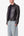 Washed Leather Jacket - Black