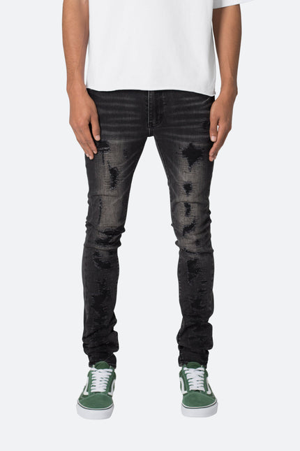 X565 Skinny Denim - Negro