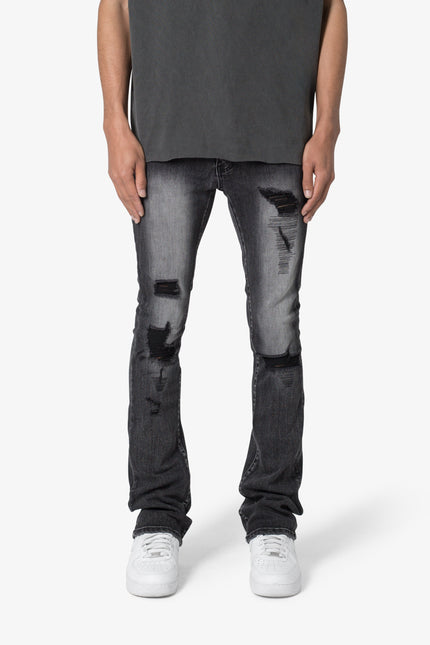 Jean skinny superposé X635 - Noir