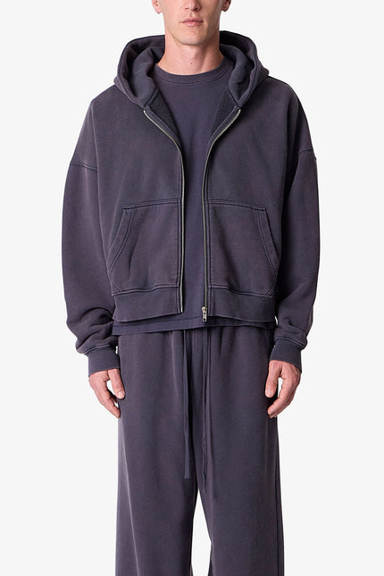 Zip Hoodie - Slate