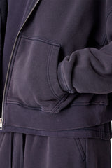 Zip Hoodie - Slate