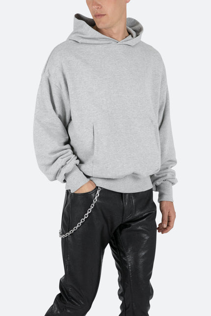 Sweat à capuche double couche - Gris