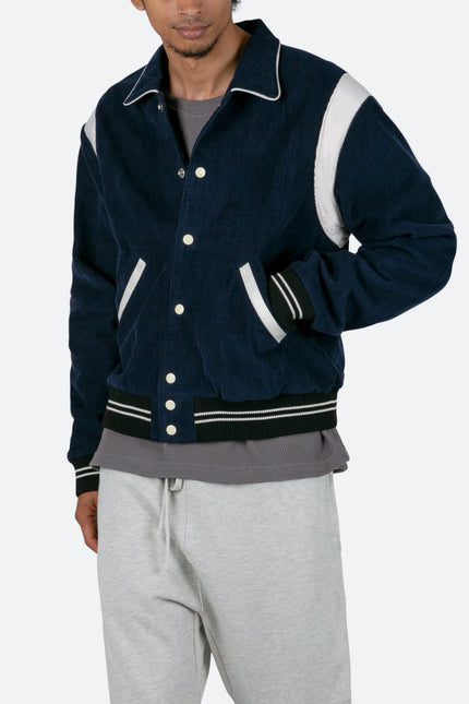 Veste Teddy - Bleu marine