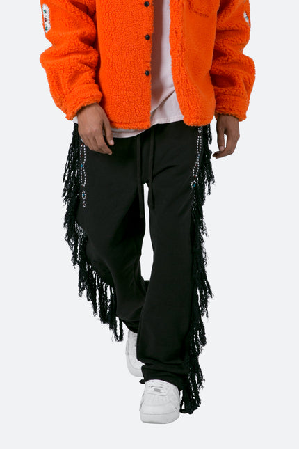 Pantalones deportivos Trail Frayed - Negros