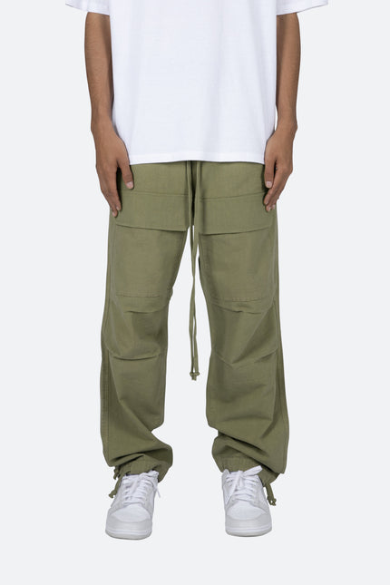 Pantalon cargo utilitaire - Olive