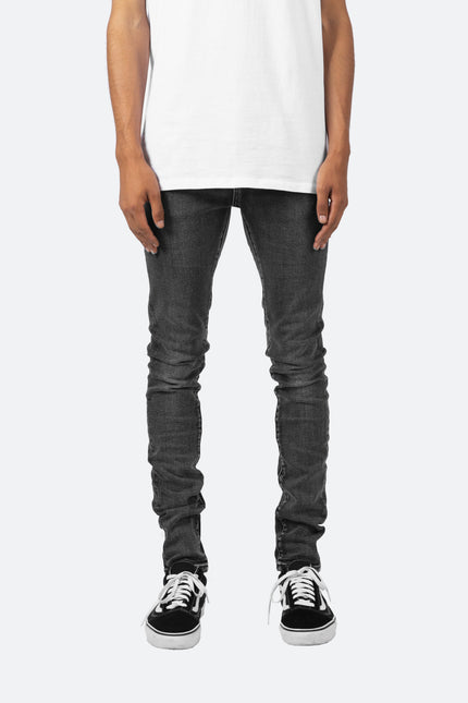 X147 Denim elástico - Gris