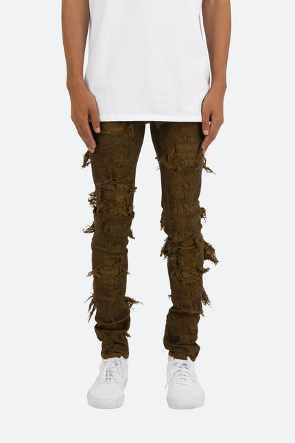 X289 Skinny Denim - Marrón